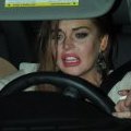 Lindsay Lohan à cran au volant de sa voiture