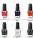 Six couleurs de vernis à ongles de la collection Spiderman d'O.P.I