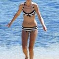 Taylor Swift en bikini rayé en Australie