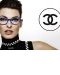 Lunettes de vue style color block pour Chanel