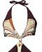 Trikini H&M femme collection été 2011 bordeaux imprimé foulard