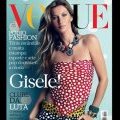 Gisele Bundchen en couverture de Vogue édition brésilienne