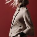 Cape en laine beige collection mode femme Zara automne hiver 2010 2011