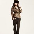 Blouson en cuir ICODE collection femme automne-hiver 2010-2011