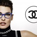 Lunettes de vue style color block pour Chanel