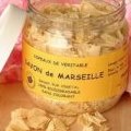 Le savon de Marseille en copeaux