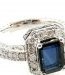 Bague Loren & Paul diamants et saphir