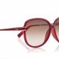 Lunettes de soleil Oversized rouges Karl