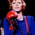 Le chanteur David Bowie dans les seventie's