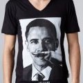 Le tee-shirt Eleven Paris avec le président Barak Obama moustachu en avant-première !