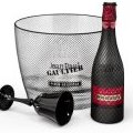 Bouteille de Champagne Piper-Heidsieck calice et seau par Jean Paul Gaultier 2011