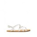 Sandales blanches à lanières Zara collection printemps-été 2011