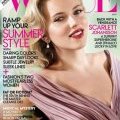 Scarlett Johansson glamour pour Vogue US