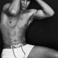 Boxer blanc homme collection Emporio Armani été 2011 porté par Rafael Nadal