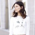 Le pull chat d'Opening Ceremony et Glamour