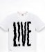 Le tee-shirt Lacoste « L !ve » par Micah Lidberg 