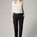 Pantalon droit en draperie Kookaï collection été 2012