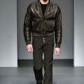 Blouson cuir marron Calvin Klein Homme hiver 2010 2011