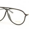 Lunettes noir chocolat style aviator Tom Ford Collection 2011