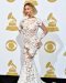 Beyoncé, glamour à souhait en robe sculpturale signée Michael Costello