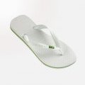 Tongs Brazil Havaianas blanches