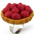 Bague « Tarte aux Fraises »