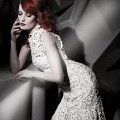 La jaquette du single de Florence & the machine par Karl Lagerfeld
