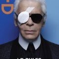 Karl Lagerfeld pour I-D magazine