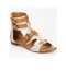 Néo Spartiates marron modèles Miami collection ASH printemps-été 2011
