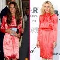 Kate Middleton portant la même robe Stella McCartney rose en soie que Madonna lors de l'anniversaire du prince Philip