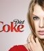 Taylor Swfit, égérie Diet Coke, l'affiche de la campagne