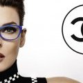 Lunettes de vue style color block pour Chanel