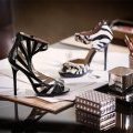 Escarpins style spartiate et zébré Jimmy Choo pour H&M