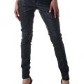 Pantalon noir Promod simili cuir collection femme automne hiver 2012