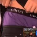 Justin Bieber en boxer Ellen