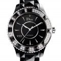 La montre Dior VIII 8 cadran et bracelet noir luxe