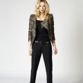 Pantalon noir et veste IKKS collection femme automne-hiver 2010-2011