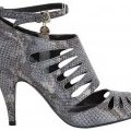 Escarpin gris Python Patrizia Pepe
