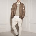 Veste camel pantalon blanc Acne mode homme automne hiver collection 2010 2011