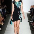 Robe moulante noire BCBG Max Azria été 2010