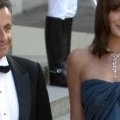 Nicolas Sarkozy et Carla Bruni en tenue de soirée