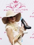 Paris Hilton lors de la présentation 2011 de sa nouvelle ligne de chaussures