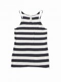 Pull débardeur Berenice style marinière été 2011