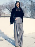 Veste et bustier noir collection New Vintage III par Yves Saint Laurent