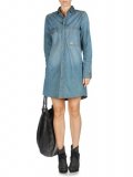 Robe chemise à manches longues