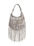 Sac à main Python à franges Patrizia Pepe