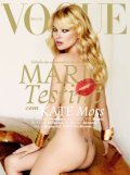 Kate Moss nue pour Vogue Brésil 2011 photographiée par Mario Testino