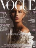 Karolina Kurkova dans Vogue Espagne
