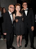 Scarlett Johansson en petite robe noire avec Dominico Dolce et Stefano Gabanna