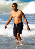 Barack à la plage